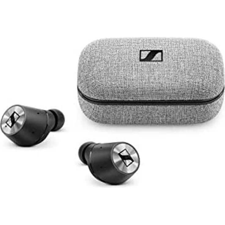 Sennheiser MOMENTUM Chrom, True Wireless In-Ear Kopfhörer, mit Bluetooth, Mikrofon, geeignet für Sport, spritzwassergeschützt, schwarz – Bild 13