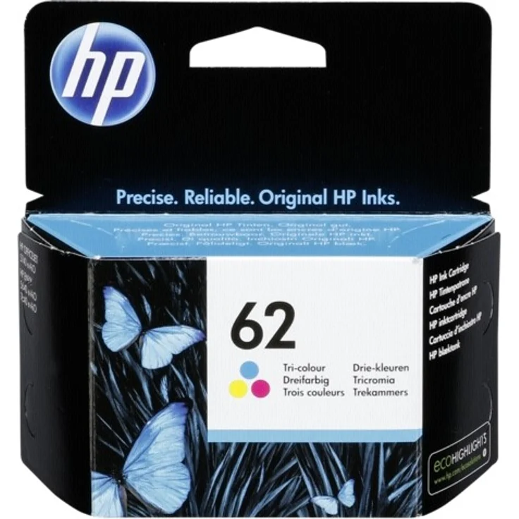 HP 62 Farbe Original Druckerpatrone für HP OfficeJet 200, 5740, HP ENVY 5540, 5640, 7640 – Bild 1