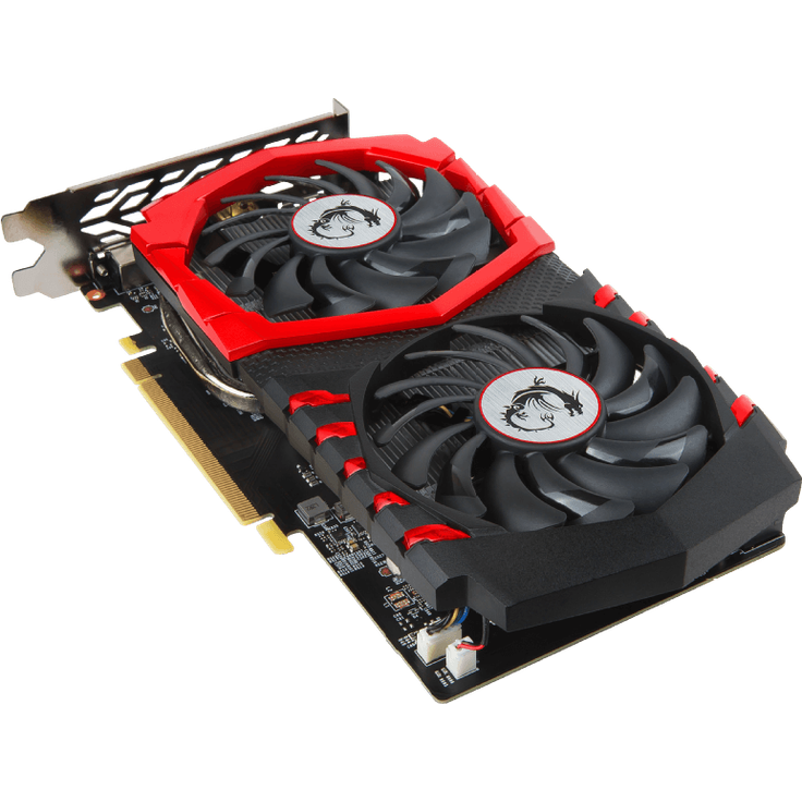 MSI NVIDIA GeForce GTX 1050 Ti Gaming X 4G Grafikkarte (GDDR5, HDMI, DP, DL-DVI-D, Afterburner OC, VR-Ready) schwarz – Bild 4