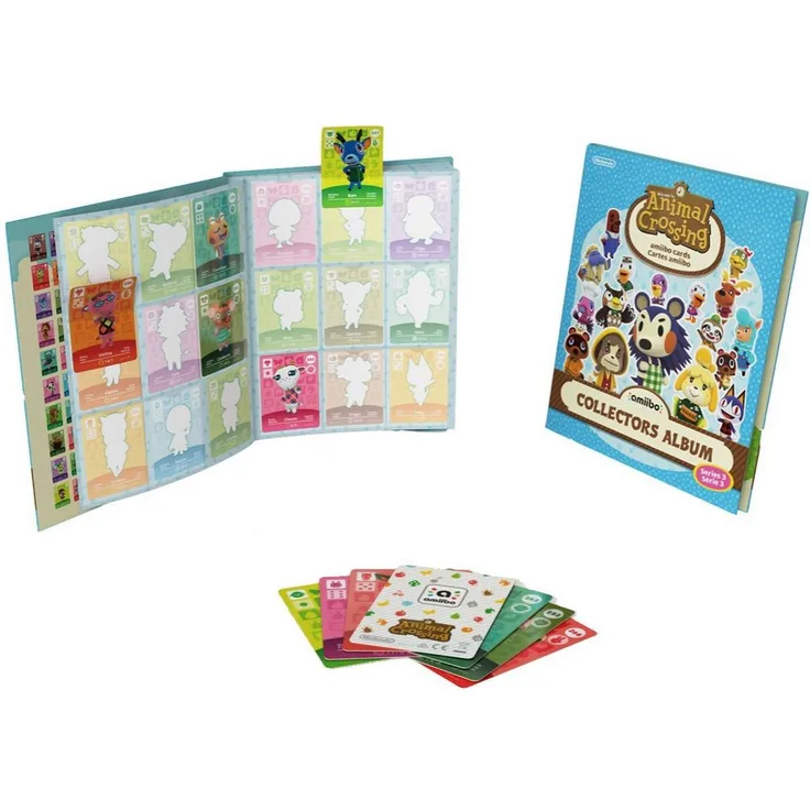 amiibo - Animal Crossing-Karten Sammelalbum - Serie 3 + 3 Karten