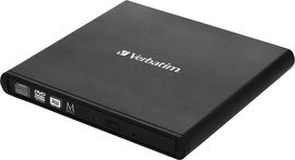 Verbatim Externer Slimline CD-DVD-Brenner