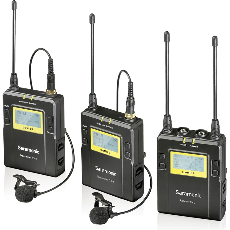 UwMic9 Kit 2 TX9+TX9+RX9 2x Transmitter + Receiver
