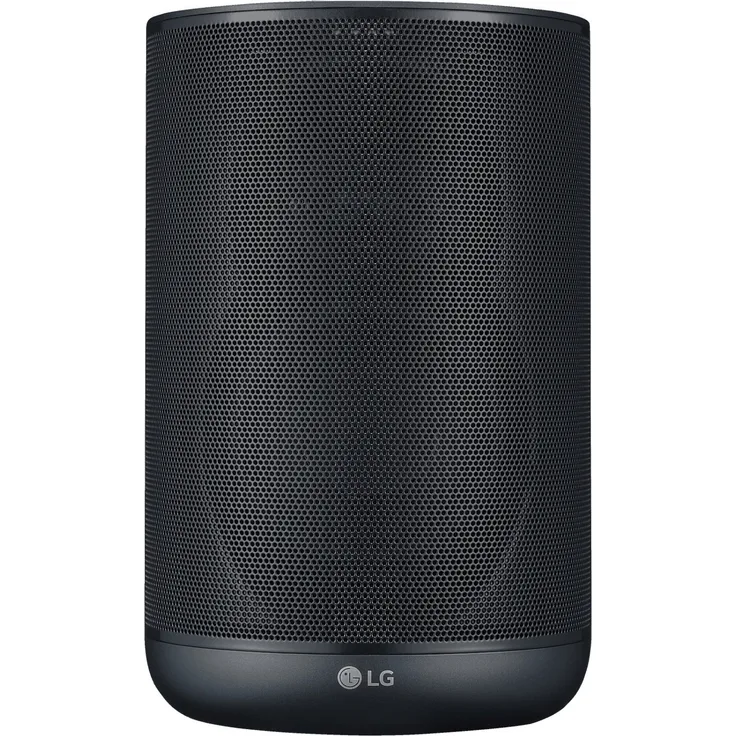 LG WK7 ThinQ Speaker Multiroom-Lautsprecher mit Google Assistant, geeignet für Indoor, schwarz