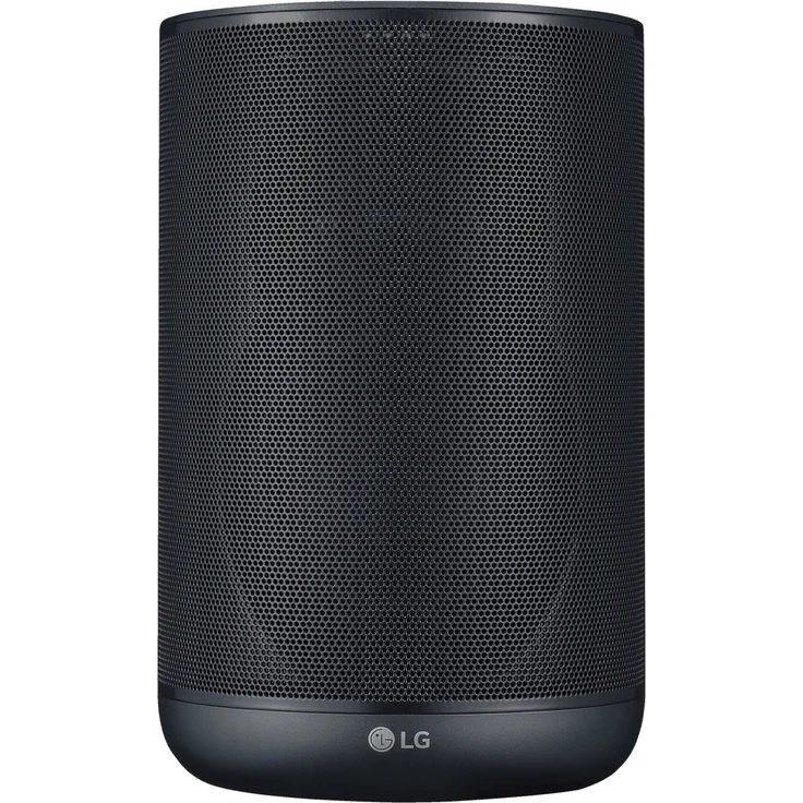 LG WK7 ThinQ Speaker Multiroom-Lautsprecher mit Google Assistant, geeignet für Indoor, schwarz – Bild 1