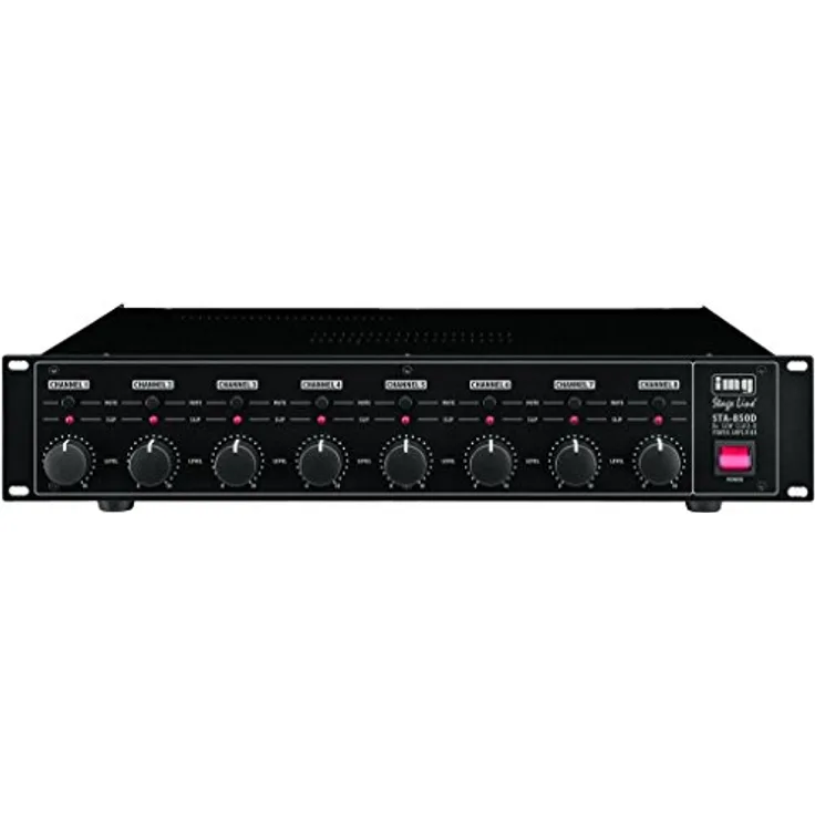 IMG STAGELINE STA-850D 8-Kanal Digital-Verstärker schwarz