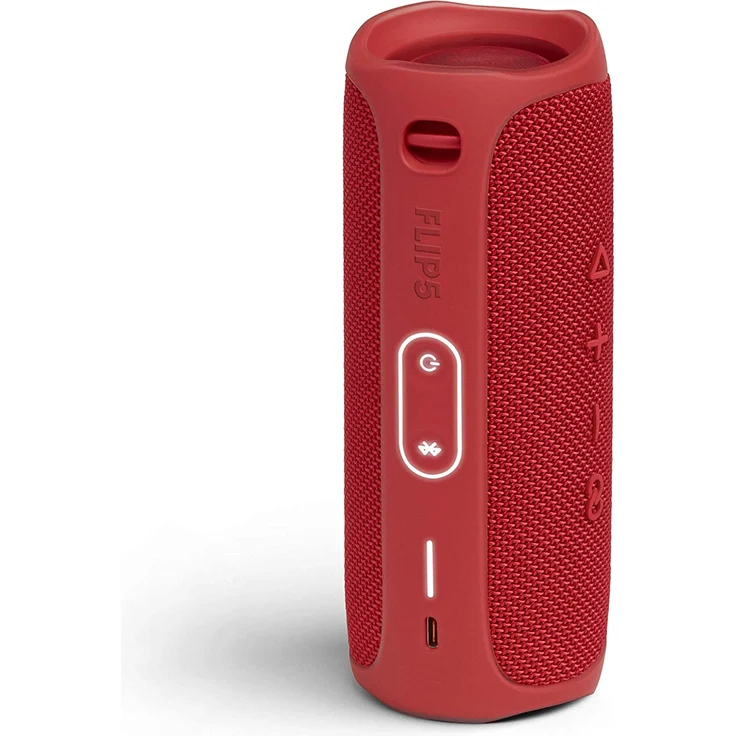 JBL Flip 5 Bluetooth-Lautsprecher, wasserdicht, rot – Bild 4