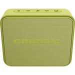 Grundig GBT JAM Black Lime (12180007028) Mini Bluetooth-Lautsprecher mit Mikrofon, spritzwassergeschützt, grün