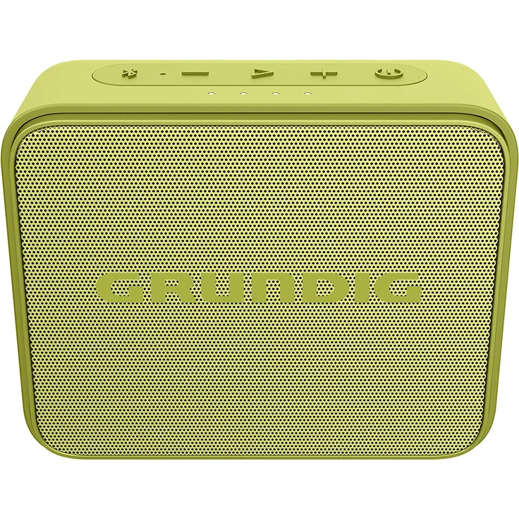 Grundig GBT JAM Black Lime (12180007028) Mini Bluetooth-Lautsprecher mit Mikrofon, spritzwassergeschützt, grün – Bild 1