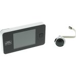 BURG-WÄCHTER, Digitaler Türspion, Door eGuard DG 8100, Farbdisplay, Für Türstärken von 38-110 mm