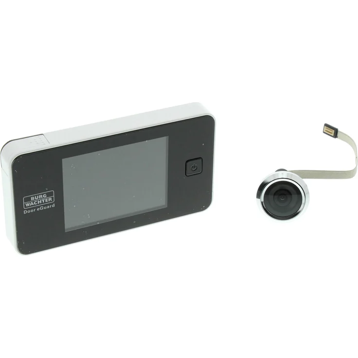 BURG-WÄCHTER, Digitaler Türspion, Door eGuard DG 8100, Farbdisplay, Für Türstärken von 38-110 mm – Bild 1