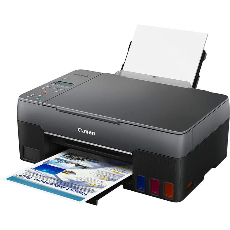 Canon PIXMA G3560 (4-in-1) Multifunktionsdrucker - (Tintenstrahl) Farbe, Druckgeschwindigkeit: 10,8 s/w, 6 Farbe, Auflösung: 4800 x 1200, WLAN, AirPrint, Cloud Print. WiFi-Direct (4468C006) – Bild 3