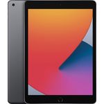 Apple iPad (2020) Quad-HD-Auflösung 10,2 Zoll, WiFi-Tablet, Hexa-Core, 128 GB Speicher, iPadOS, Space Grau (MYLD2FD/A)