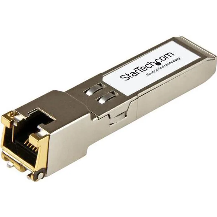 StarTech.com 10070H-ST Transceiver Modul (SFP Module, 10-100-1000Base-TX Extreme Networks kompatibel, Kupfer, RJ-45 Kupfer mit DDM)