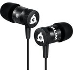 KLIM Fusion In-Ear Kopfhörer mit Memory Foam schwarz