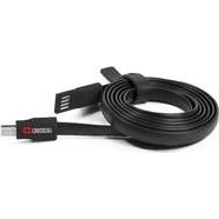 Cross USB-Micro-USB Schnellladekabel 1.2 m Schwarz