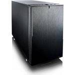 Fractal Design Define Nano S Black Window, PC Gehäuse (Midi Tower mit seitlichem Fenster) Case Modding für (High End) Gaming PC, schwarz