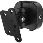 Hama Universal Lautsprecher-Wandhalterung, voll beweglich (neigbar-schwenkbar-360° drehbar, Boxenhalter u.a. für IR80MBT, Samsung WAM-550, Denon HEOS 1, Panasonic ALL3) Lautsprecher-Halterung schwarz
