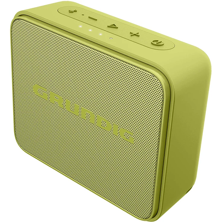 Grundig GBT JAM Black Lime (12180007028) Mini Bluetooth-Lautsprecher mit Mikrofon, spritzwassergeschützt, grün – Bild 2