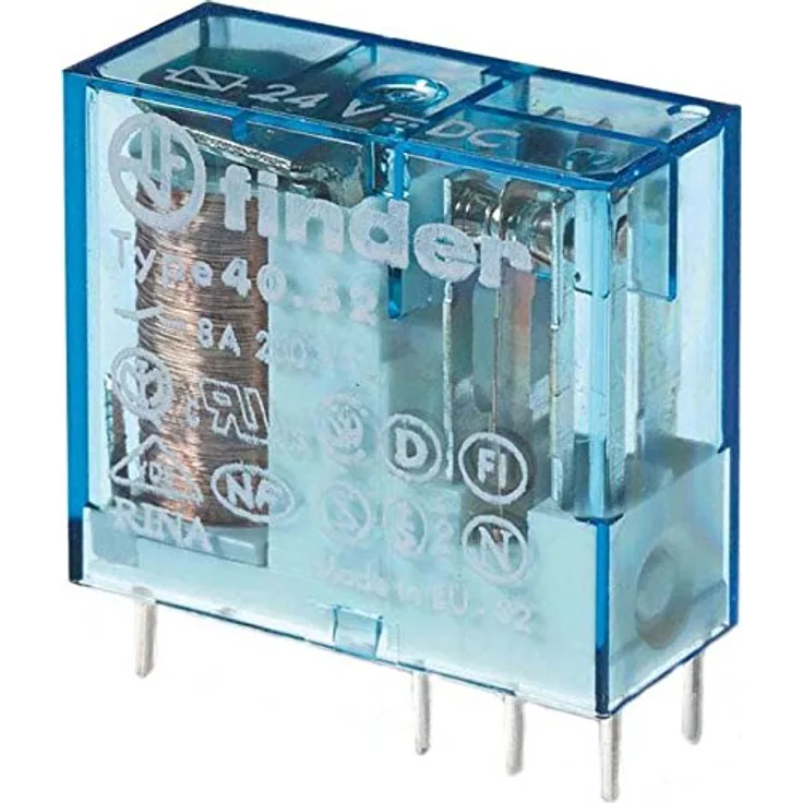 Finder 40.52.9.024.0000 Steck-Printrelais 24 V DC 2 W 8 A