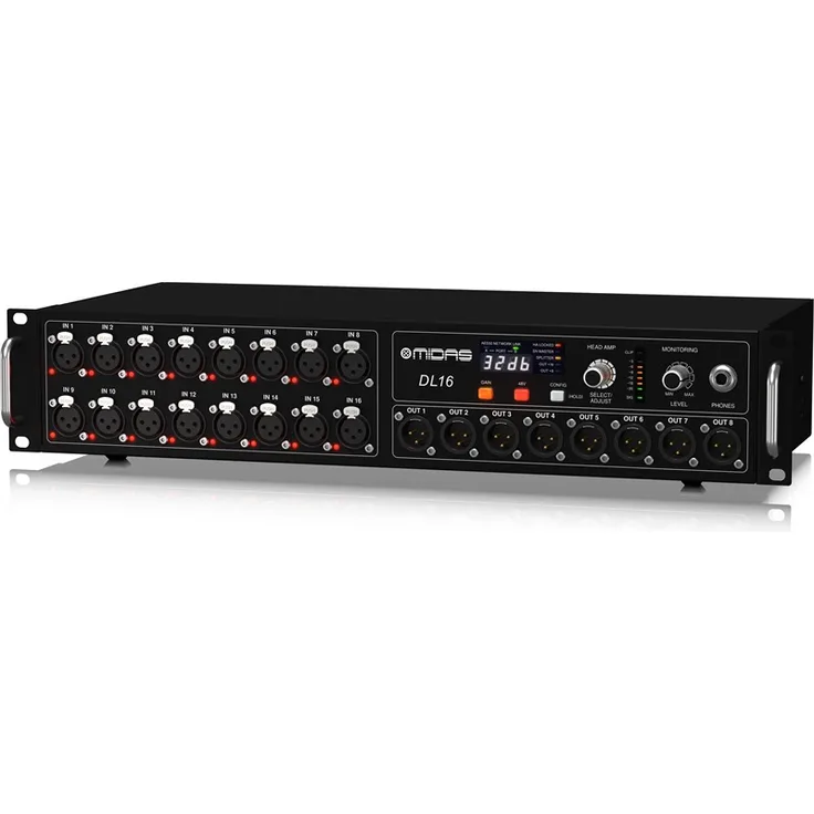 Midas DL16 Digitale Stagebox 16I 8O