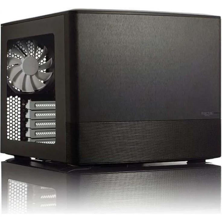 Fractal Design NODE 804 Schwarz Mit Seitenfenster (FD-CA-NODE-804-BL-W ) – Bild 1
