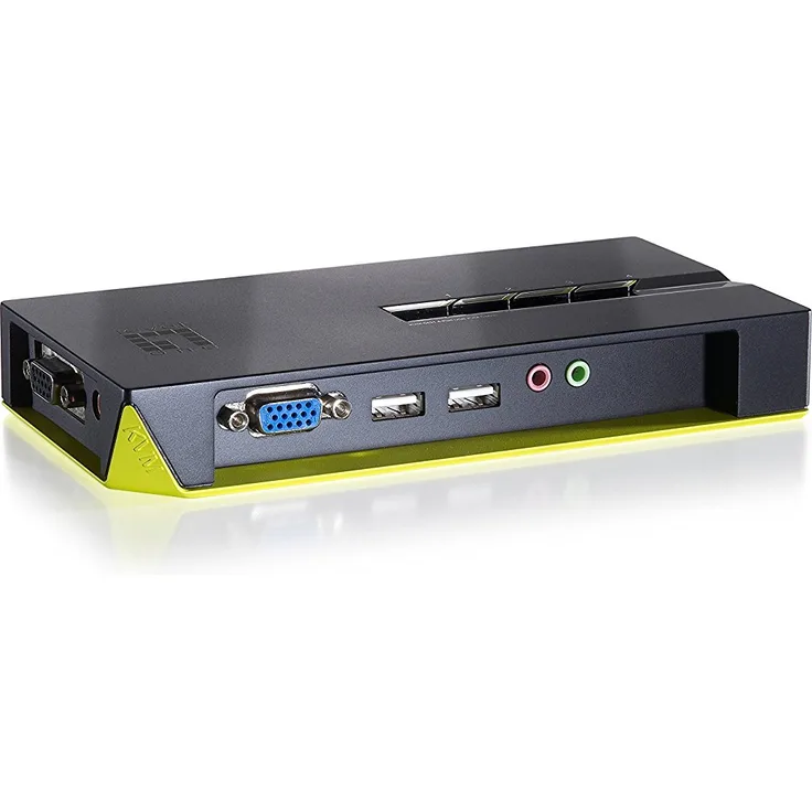 LevelOne KVM-0421 Switch 4-Port USB Audio