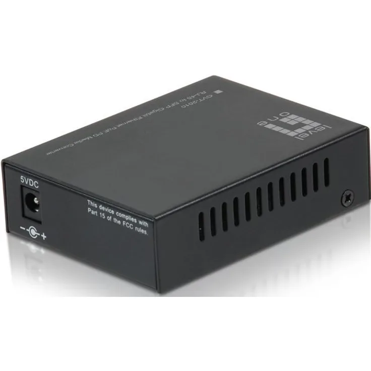 LevelOne gvt-2010 schwarz Konverter Support-Netzwerk – Wandler Support-Netzwerk (IEEE 802.3, IEEE 802.3 ab, IEEE 802.3 AF, IEEE 802.3 AT, IEEE 802.3u, IEEE 802.3 x, IEEE 802.3z, 10,100,1000 Mbit-s, 100Base-TX, 1000Base-T, 1000Base ‑ LX, 1000Base ‑ SX, vol