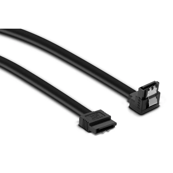 Speedlink SATA 3 Data Cable - Daten-Kabel für HDD-SDD für Büro-Home Office - PC-Notebook-Laptop - schwarz
