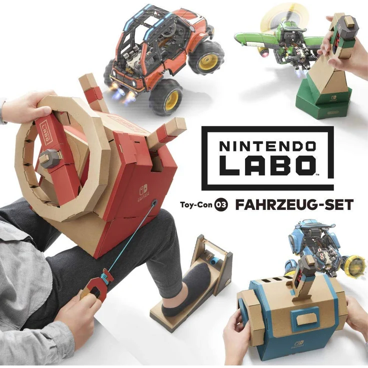 Nintendo Labo - Toy-Con 03 Fahrzeug-Set (Switch) – Bild 2