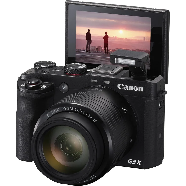 Canon PowerShot G3 X Kompakte Digitalkamera (20,2 MP, Zoom 25x) schwarz – Bild 4