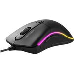 Sharkoon Skiller SGM2 RGB Gaming Maus, optisch 6400 DPI, Ergonomische Form Mehrfarbig