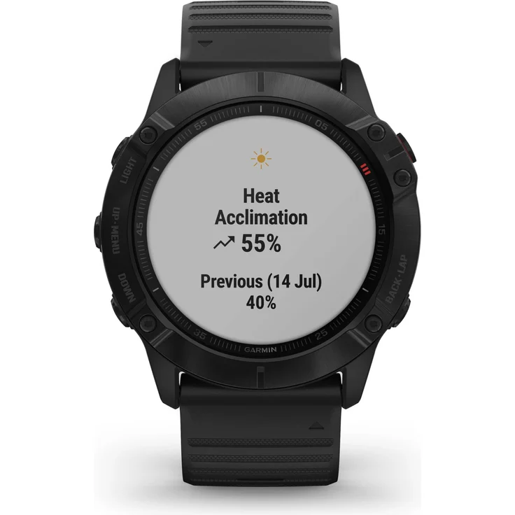 Garmin fēnix 6X Pro Smartwatch GPS, Unisex, 51mm, Kunststoffgehäuse, Schwarz – Bild 4