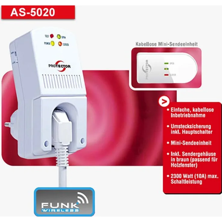 PROTECTOR AS 5020.3 Funk-Abluftsteuerung