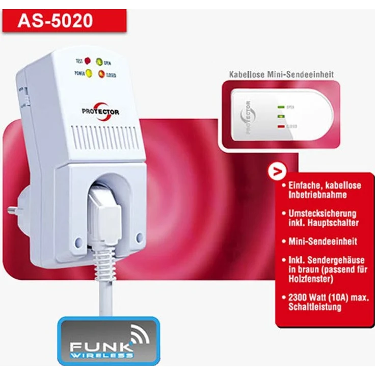 PROTECTOR AS 5020.3 Funk-Abluftsteuerung