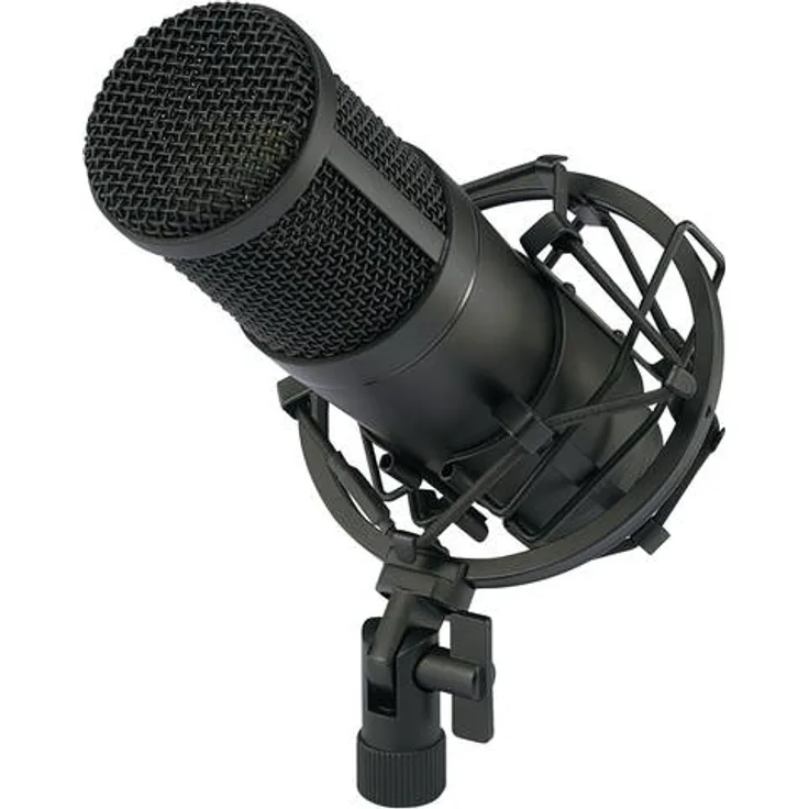 Renkforce USB-Studiomikrofon CU-4 Kabelgebunden inkl. Kabel, inkl. Koffer, inkl Spinne