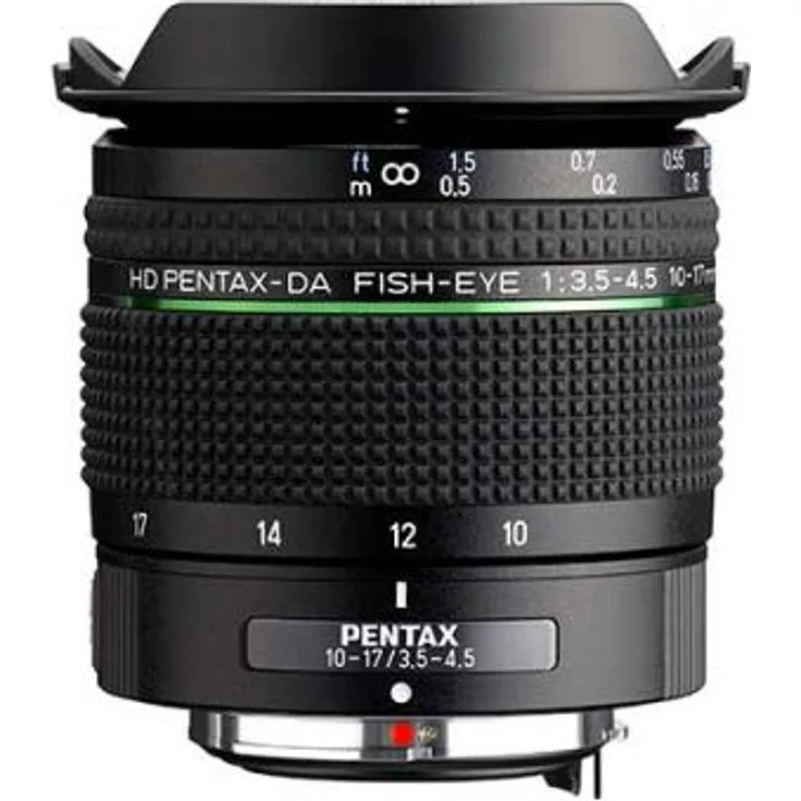 HD PENTAX-DA Fish-Eye 10-17 mm F3.5-4.5 ED Ultraweitwinkel-Zoomobjektiv Kompakt und leicht Diagonales Fischaugen-Objektiv für K-1 II K-70 KP DSLR-Kameras
