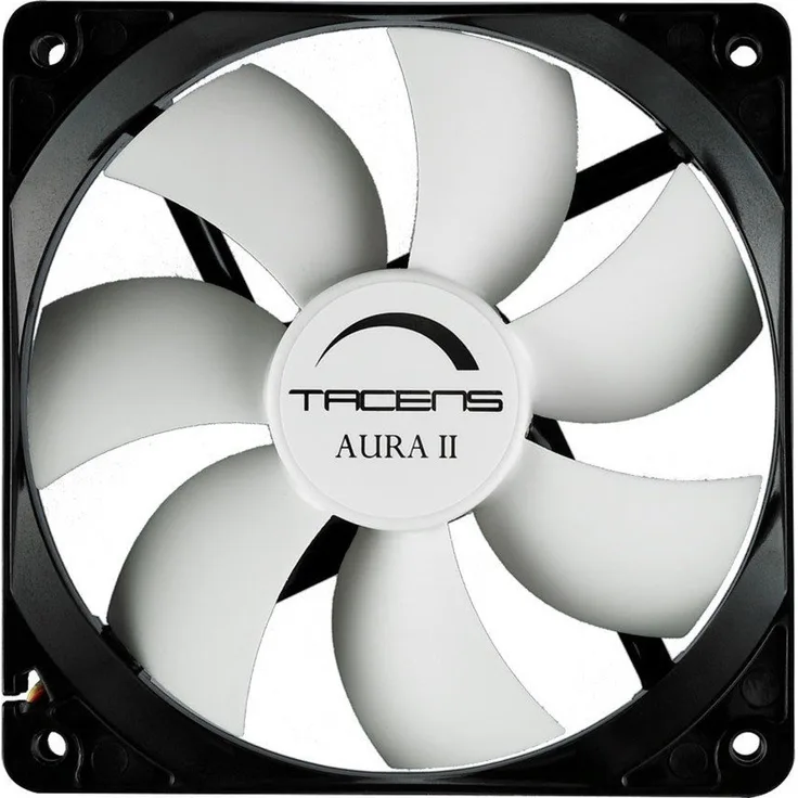Tacens 3AURAII8 AURA II 80 Gehäuselüfter Lüfter bis 10 dB - 80x80x25mm 