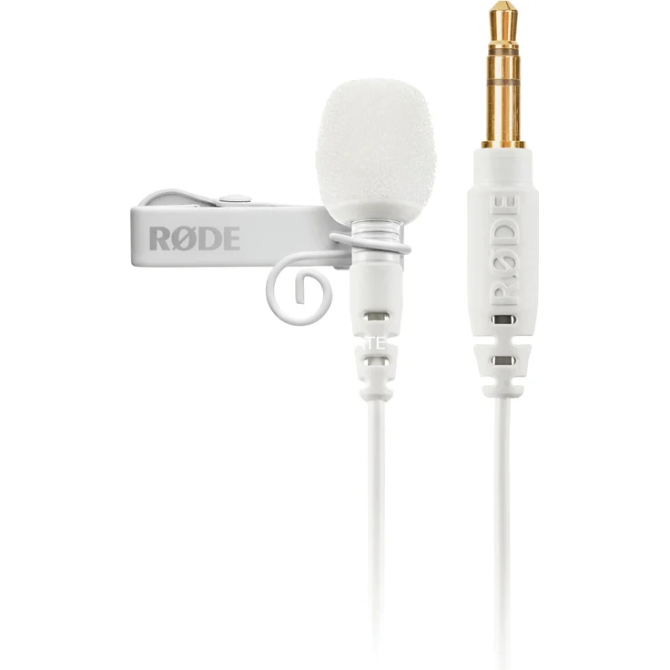 Rode Microphones Lavalier GO Professionelles tragbares Mikrofon, Weiß, LAVGOW – Bild 1