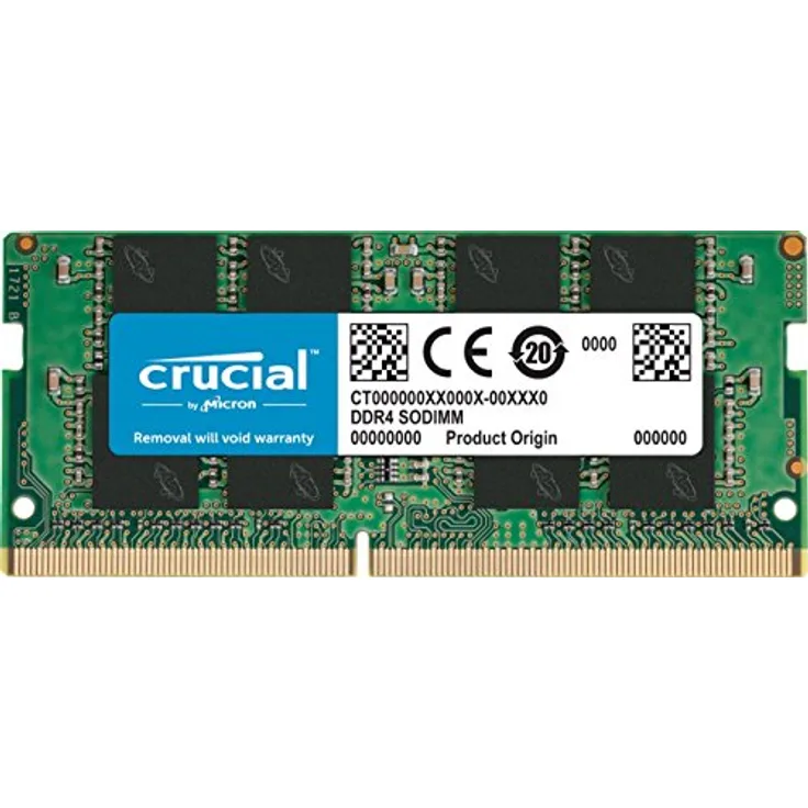 Crucial CT8G4SFRA32A 8GB Speicher (DDR4, 3200 MT-s, PC4-25600, SODIMM, 260-Pin) - Preisvergleich