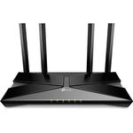 TP-Link Archer AX10 Wi-Fi 6 WLAN Router (1201 Mbit-s 5 GHz, 300 Mbit-s 2,4 GHz, 4 × Gigabit LAN-Ports, Access Point Modus, HomeCare,kompatibel mit Alexa), schwarz