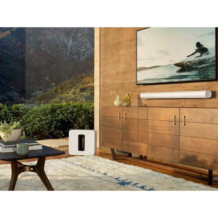 Sonos Arc 5.1 (virtuell) Soundbar ohne Subwoofer, Dolby Atmos, kabellos/kabelgebunden, geeignet für TV, weiß – Bild 10