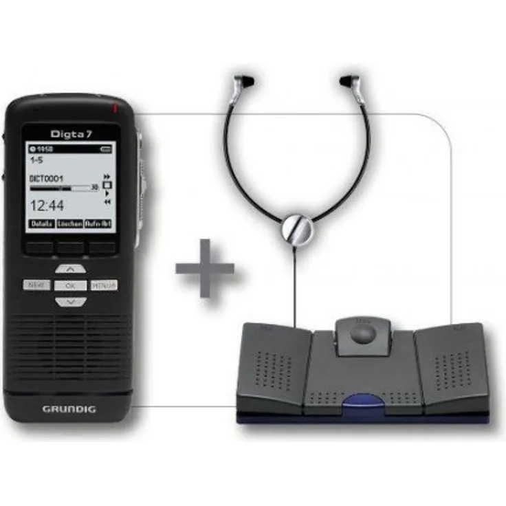 Grundig KDC7028-01 Digta 7 Starter Kit