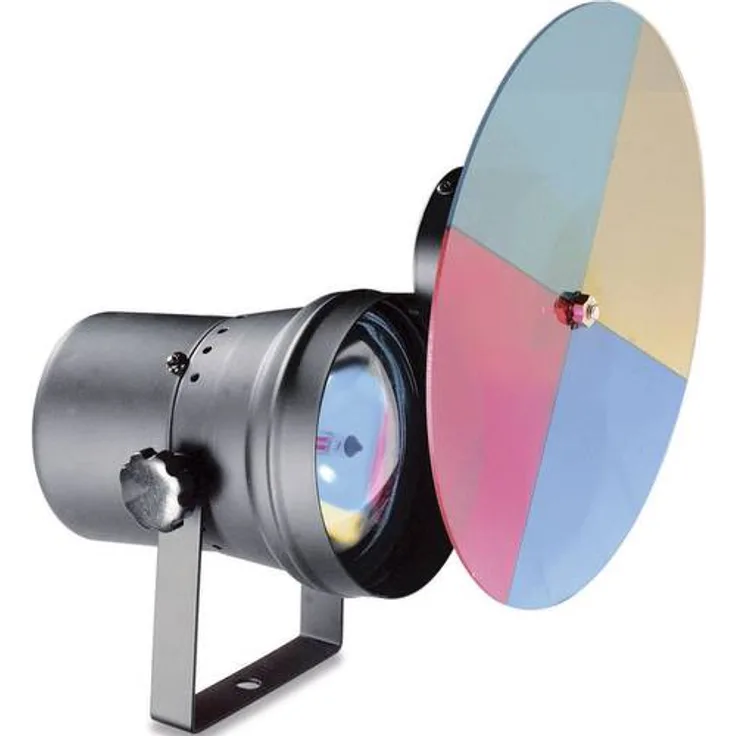 Farbscheibe mit Motor Multi-Color Passend für (Bühnentechnik)PAR 36 Multi-Color