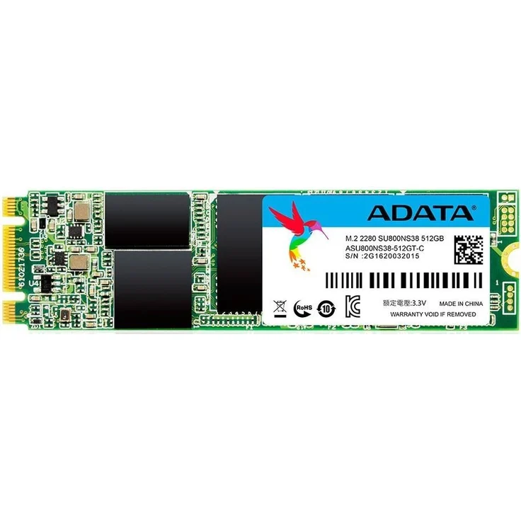 ADATA Ultimate SU800 - Solid-State-Disk - 512 GB - intern - M.2 2280 - SATA 6Gb/s – Bild 3