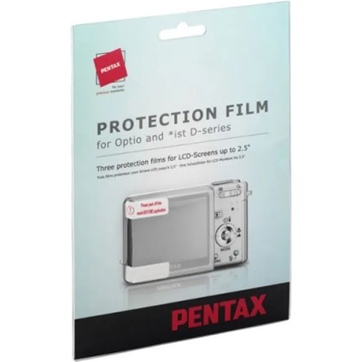 Pentax peoy003 – 3 Zoll LCD Displayschutzfolie für Kameras,