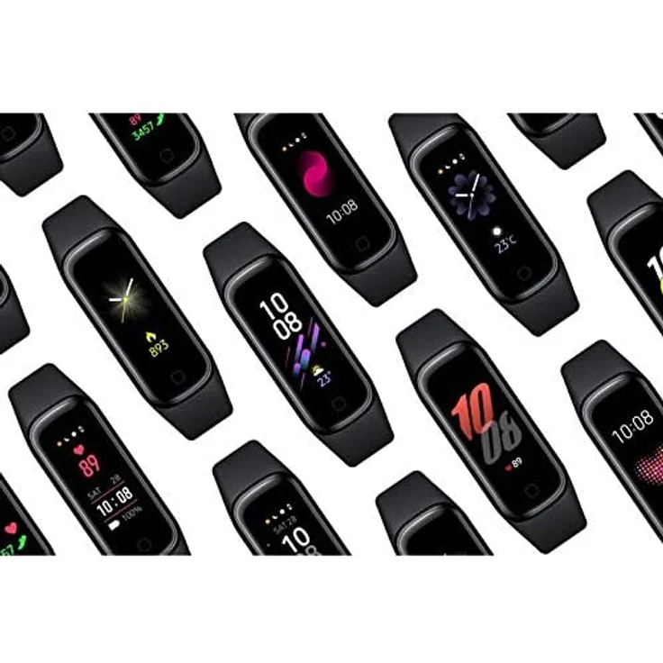 Samsung Galaxy Fit 2 Fitness-Tracker Unisex, Einheitsgröße, Silikonarmband, Schwarz – Bild 7