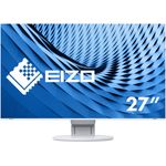 EIZO FlexScan EV2785-WT 68,5 cm (27 Zoll) Ultra-Slim Monitor (HDMI, USB 3.1 Hub, USB 3.1 Typ C, DisplayPort, 5 ms Reaktionszeit, Auflösung 3840 x 2160 (4K UHD)) weiß