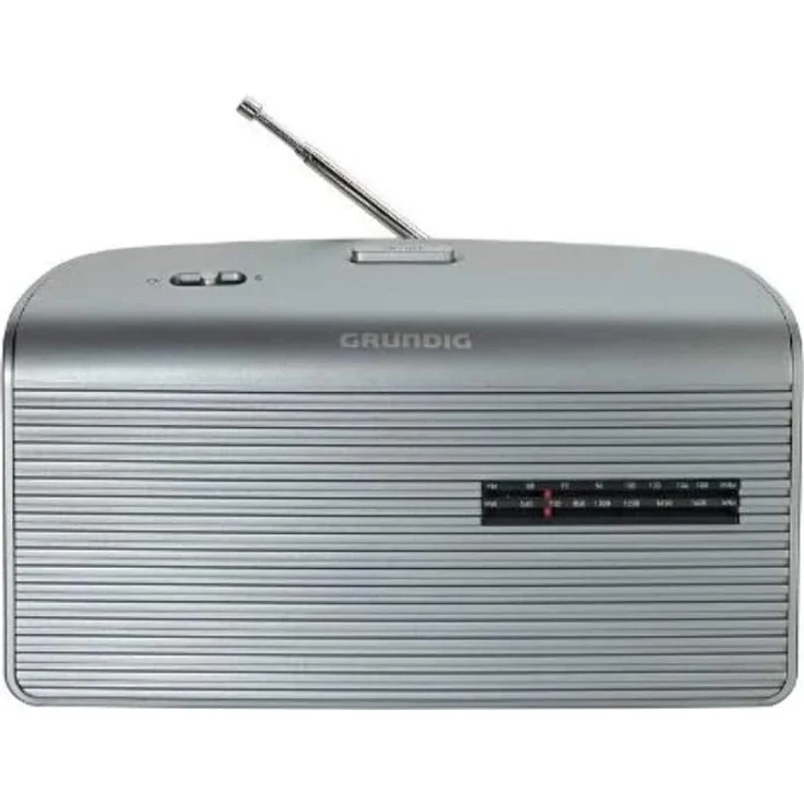 Grundig Music 60 Tischradio, silber – Bild 1