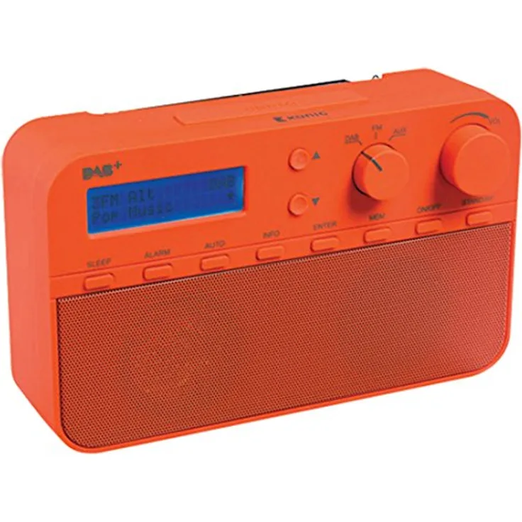 König Electronic HAV-DABR100 rot