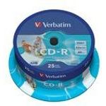Verbatim CD-R AZO 700MB 52x Wide Printable Surface ID Cake 25 - Preisvergleich